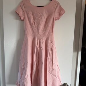 Vintage Style Pink Dress